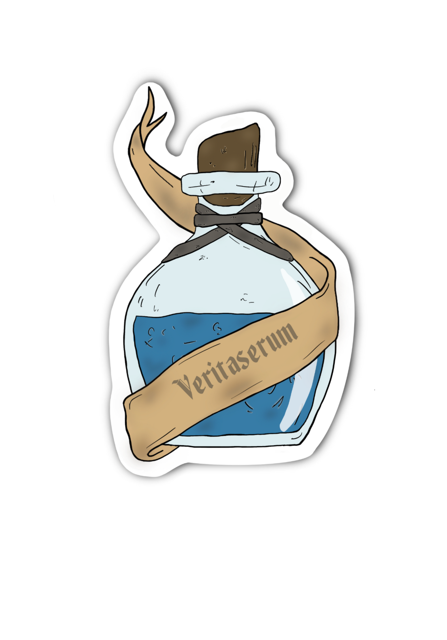 Veritaserum Potion Bottle Sticker