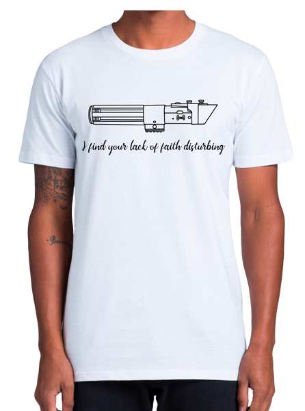 I Find your Lack of Faith Disturbing T-Shirt