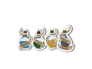 Potion Bottle Sticker Set