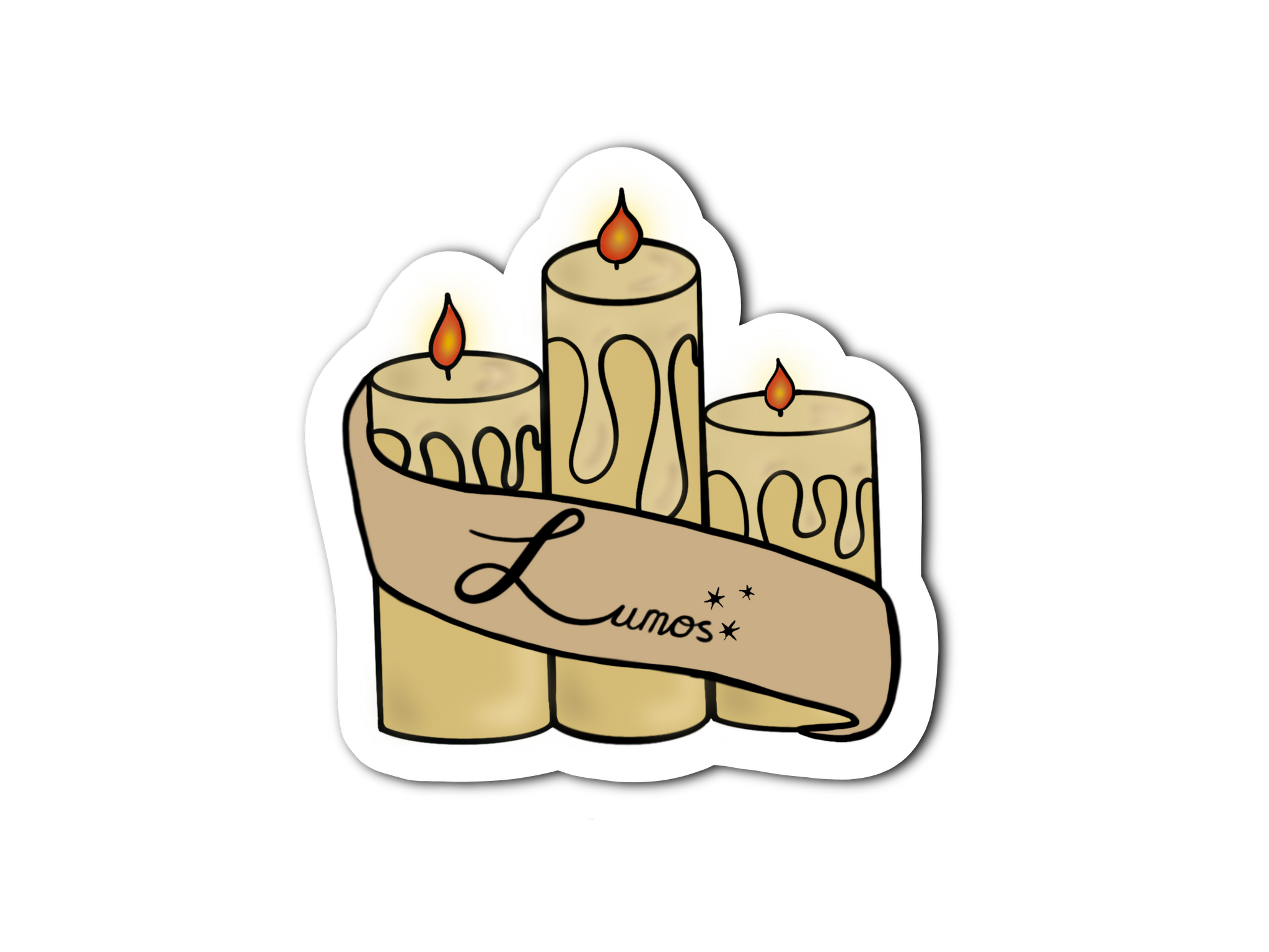 Floating Candles Sticker