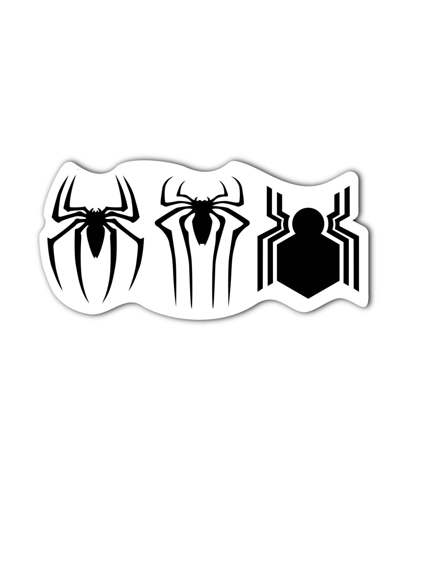 3 Spiders Sticker