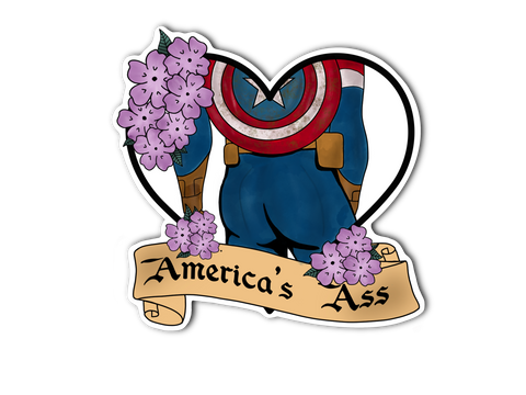 America’s Ass Sticker