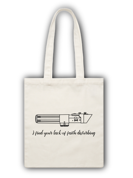 Lack of Faith Tote Bag