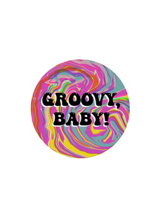 Groovy Baby Sticker